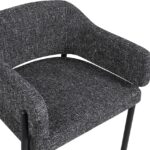 Dame Fabric Upholstered Counter Stool