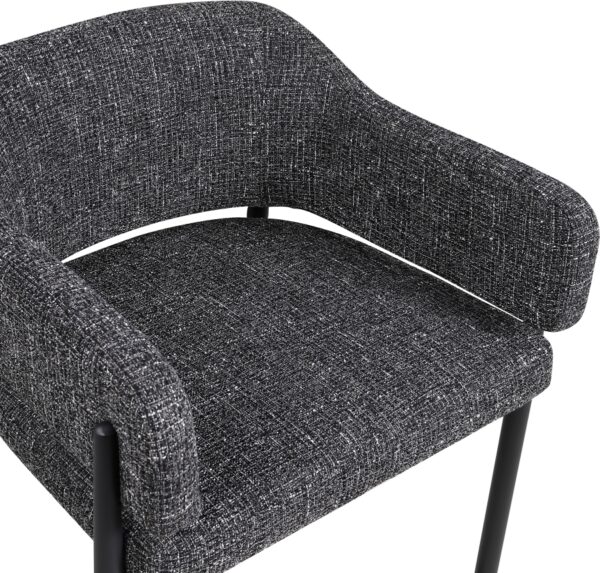 Dame Fabric Upholstered Counter Stool