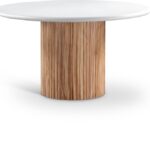 Sanremo 53" Finished Concrete Indoor/Outdoor Dining Table
