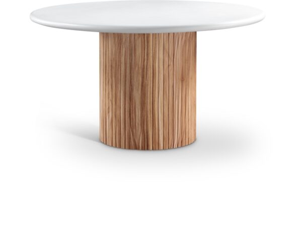 Sanremo 53" Finished Concrete Indoor/Outdoor Dining Table