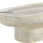 Tivoli Travertine Finish Indoor / Outdoor Concrete Coffee Table