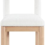 Conrad Linen Textured Fabric Upholstered Dining Chair