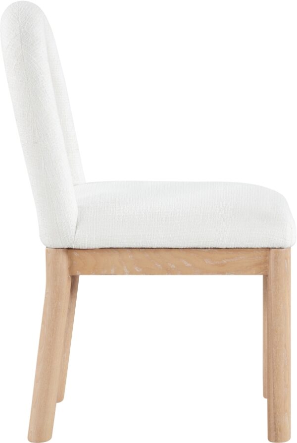 Conrad Linen Textured Fabric Upholstered Dining Chair