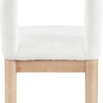 Conrad Linen Textured Fabric Upholstered Dining Chair