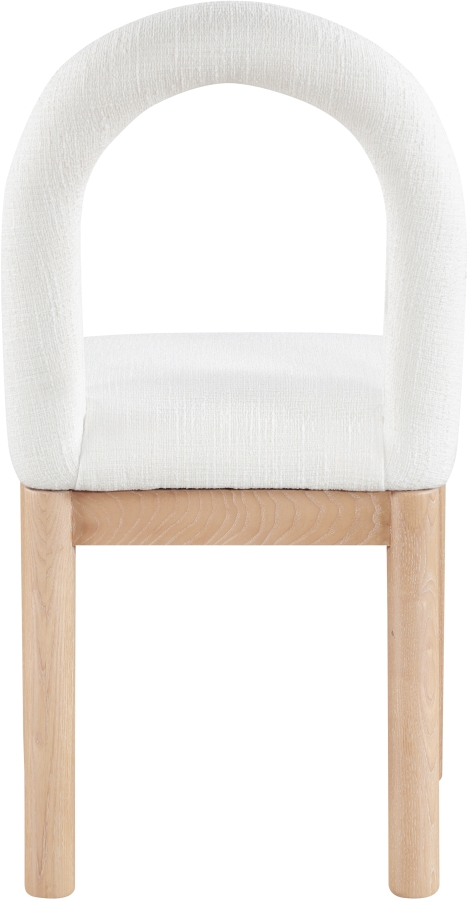 Conrad Linen Textured Fabric Upholstered Dining Chair