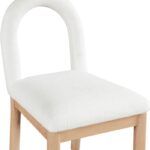 Conrad Linen Textured Fabric Upholstered Dining Chair