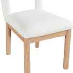 Conrad Linen Textured Fabric Upholstered Dining Chair