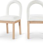 Conrad Linen Textured Fabric Upholstered Dining Chair