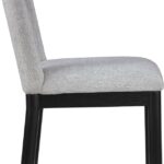 Conrad Linen Textured Fabric Upholstered Dining Chair
