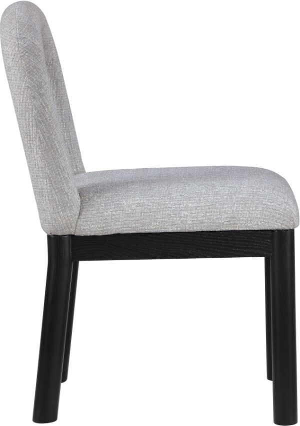 Conrad Linen Textured Fabric Upholstered Dining Chair
