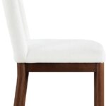 Conrad Linen Textured Fabric Upholstered Dining Chair