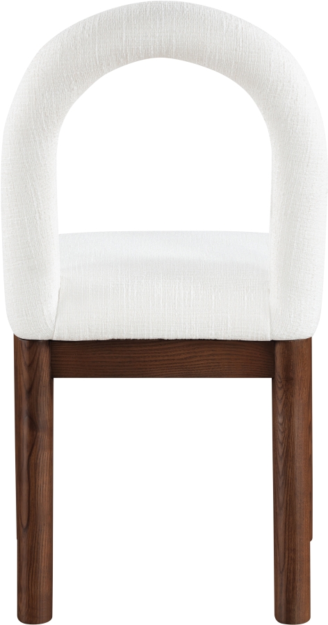 Conrad Linen Textured Fabric Upholstered Dining Chair