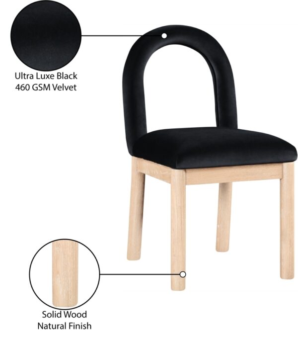 Conrad Velvet Upholstered Dining Chair