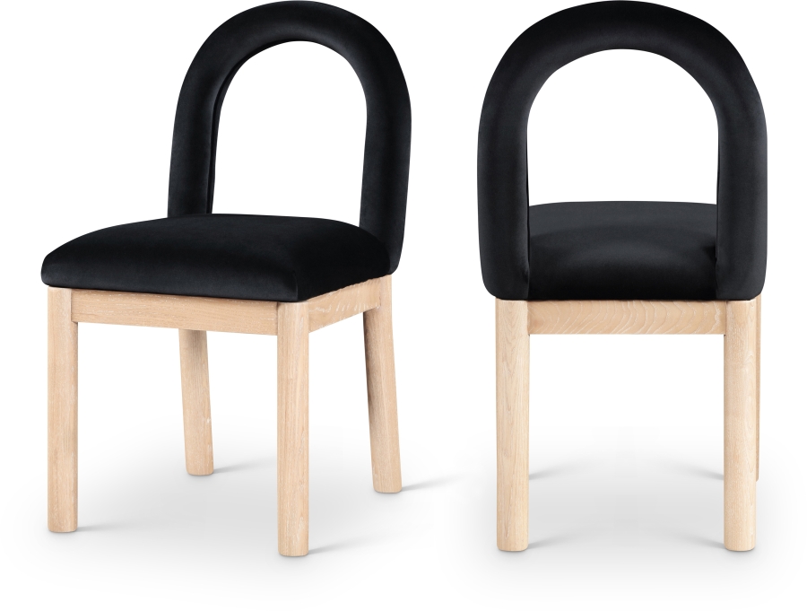 Conrad Velvet Upholstered Dining Chair
