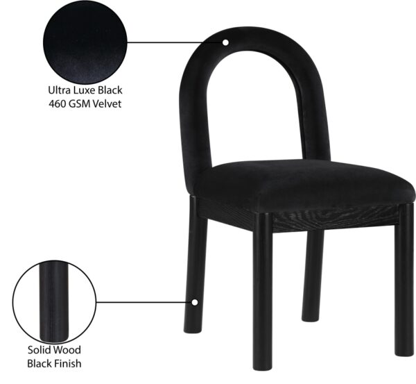Conrad Velvet Upholstered Dining Chair