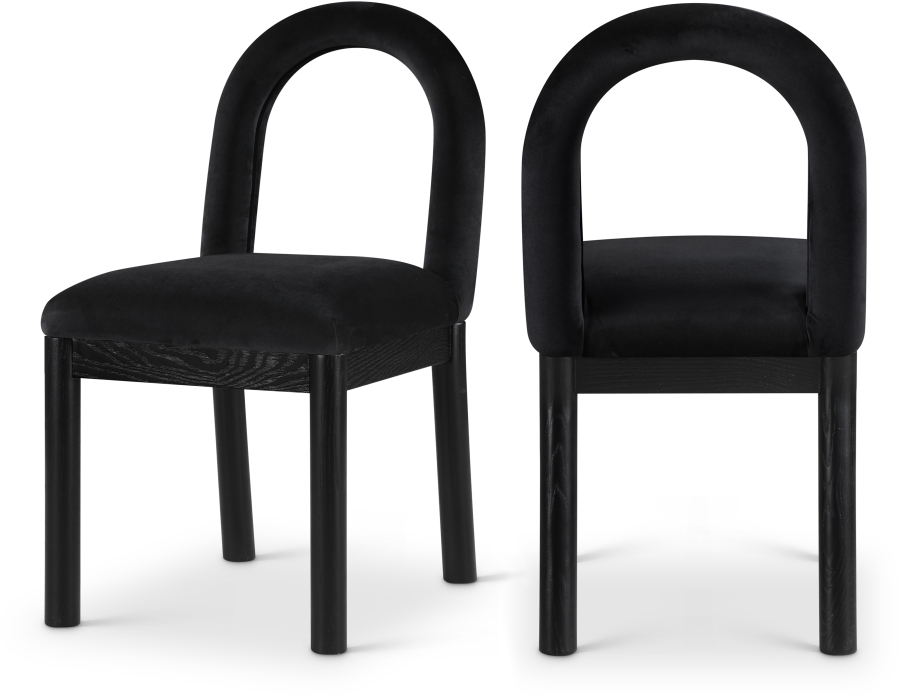 Conrad Velvet Upholstered Dining Chair