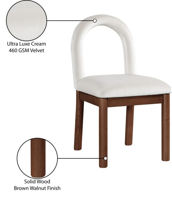 Conrad Velvet Upholstered Dining Chair