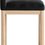 Conrad Velvet Upholstered Counter Stool
