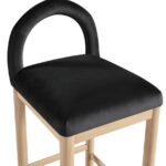 Conrad Velvet Upholstered Counter Stool