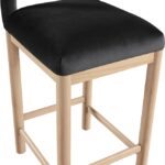 Conrad Velvet Upholstered Counter Stool