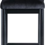Conrad Velvet Upholstered Counter Stool