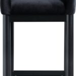 Conrad Velvet Upholstered Counter Stool