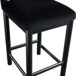 Conrad Velvet Upholstered Counter Stool