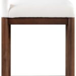 Conrad Velvet Upholstered Counter Stool