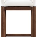 Conrad Velvet Upholstered Counter Stool