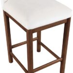 Conrad Velvet Upholstered Counter Stool
