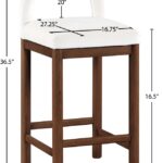 Conrad Velvet Upholstered Counter Stool