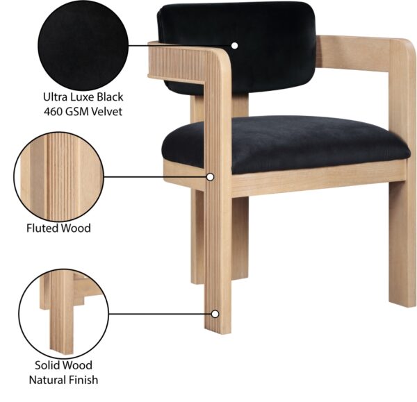 Sacha Velvet Upholstered Dining Chair