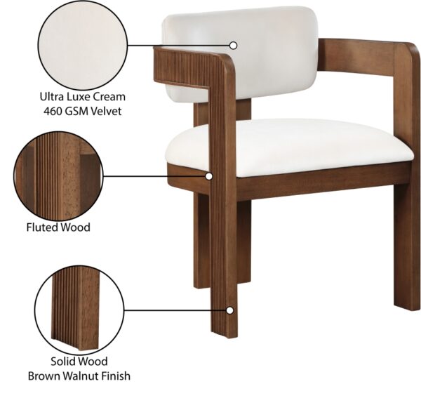 Sacha Velvet Upholstered Dining Chair