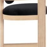 Sacha Velvet Upholstered Counter Stool