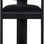 Sacha Velvet Upholstered Counter Stool