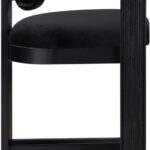 Sacha Velvet Upholstered Counter Stool