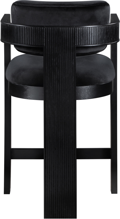 Sacha Velvet Upholstered Counter Stool