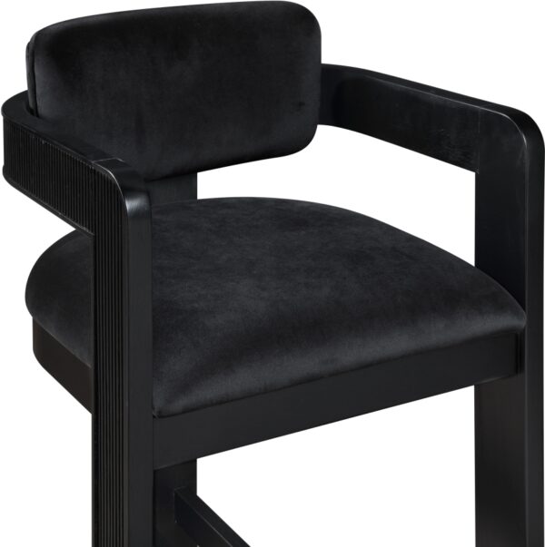 Sacha Velvet Upholstered Counter Stool