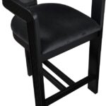 Sacha Velvet Upholstered Counter Stool