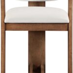 Sacha Velvet Upholstered Counter Stool