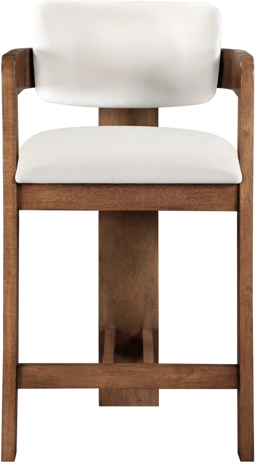 Sacha Velvet Upholstered Counter Stool