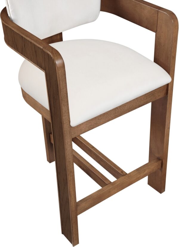 Sacha Velvet Upholstered Counter Stool