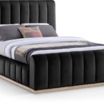 Amara Velvet Upholstered Bed