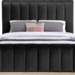 Amara Velvet Upholstered Bed