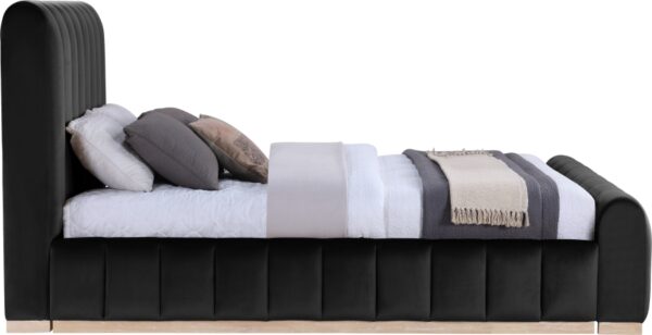 Amara Velvet Upholstered Bed