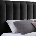 Amara Velvet Upholstered Bed