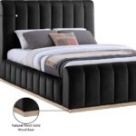 Amara Velvet Upholstered Bed