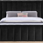 Amara Velvet Upholstered Bed