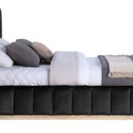 Amara Velvet Upholstered Bed