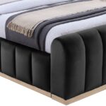 Amara Velvet Upholstered Bed